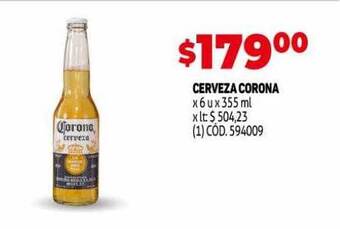 Makro Cerveza Corona oferta