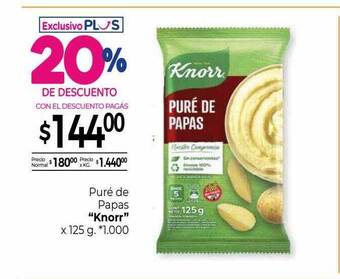 La Anonima Puré De Papas oferta