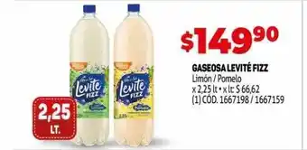 Makro Gaseosa Levité Fizz oferta