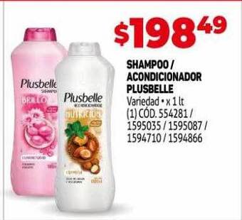 Makro Shampoo Acondicionador Plusbelle oferta