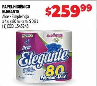 Makro Papel Higiénico Elegante oferta