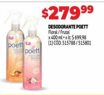 Makro Desodorante Poett oferta