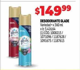 Makro Desodorante Glade oferta