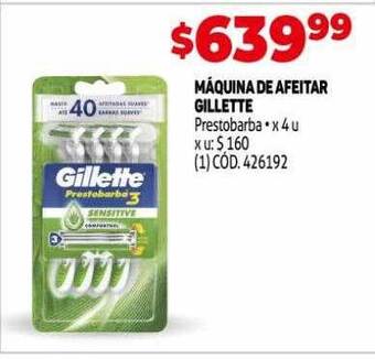 Makro Máquina De Afeitar Gillette oferta