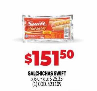 Makro Salchichas Swift oferta