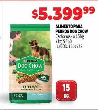 Makro Alimento Para Perros Dog Chow Cachorros oferta