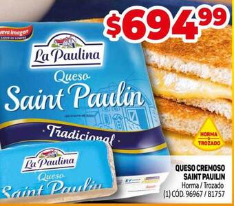 Makro Queso Cremoso Saint Paulin oferta