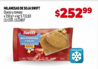 Makro Milanesa De Soja Swift oferta