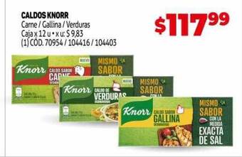 Makro Caldos Knorr oferta