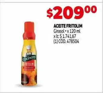 Makro Aceite Fritolim Girasol oferta