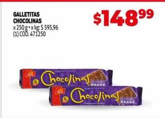 Makro Galletitas Chocolinas oferta
