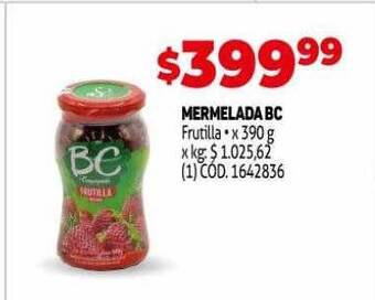 Makro Mermelada Bc oferta