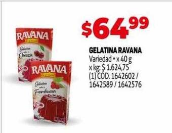 Makro Gelatina Ravana oferta