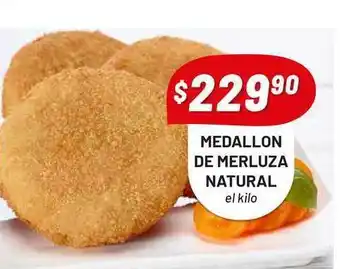 Almacor Medallon De Merluza Natural oferta
