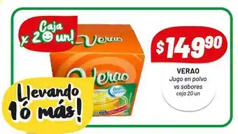 Almacor Verao Jugo En Polvo VS Sabores 20 un oferta