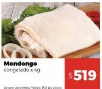 Disco Mondongo congelado x kg oferta