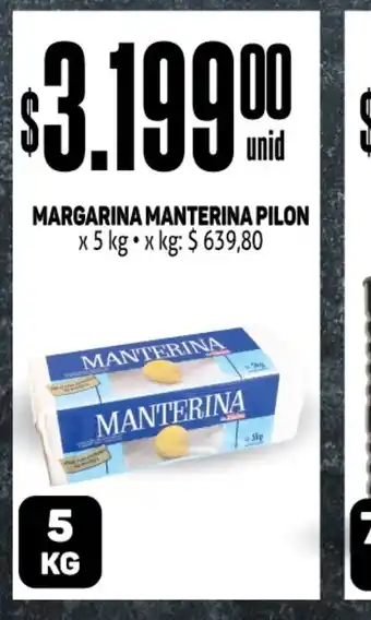 Makro Margarina Manterina Pilon x 5 Kg oferta