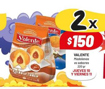 Almacor Valente Madalenas VS Sabores 220 gr oferta
