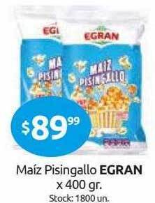 Cordiez Maíz Pisingallo Egran oferta