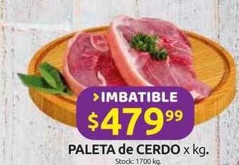 Cordiez Paleta De Cerdo oferta