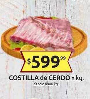 Cordiez Costilla De Cerdo oferta