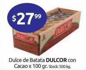 Cordiez Dulce De Batata Dulcor Con Cacao oferta