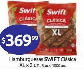 Cordiez Hamburguesas Swift Clásica oferta