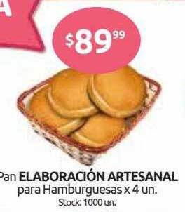 Cordiez Pan Elaboración Artesanal Para Hamburguesas oferta
