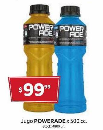 Cordiez Jugo Powerade oferta