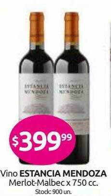 Cordiez Vino Estancia Mendoza Merlot-malbec oferta