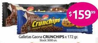 Cordiez Galletas Gaona Crunchips oferta