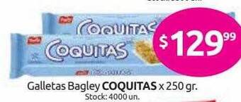 Cordiez Galletas Bagley Coquitas oferta