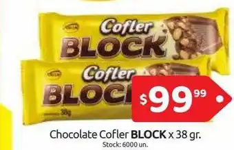 Cordiez Chocolate Cofler Block oferta