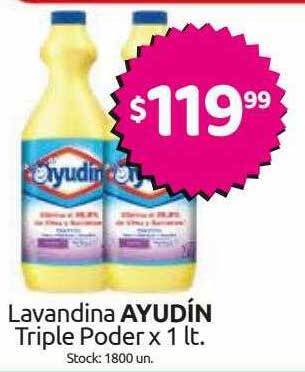 Cordiez Lavandina Ayudín Triple Poder oferta