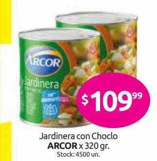 Cordiez Jardinera Con Choclo Arcor oferta