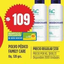 Supermercados Vea Polvo Pédico Family Care oferta