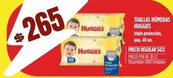 Supermercados Vea Toallas Húmedas Huggies oferta