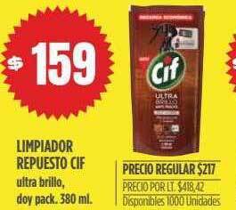 Supermercados Vea Limpiador Repuesto Cif oferta