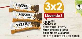 Coto Chocolate Con Maní Vizzio oferta