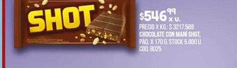 Coto Chocolate Con Maní Shot oferta