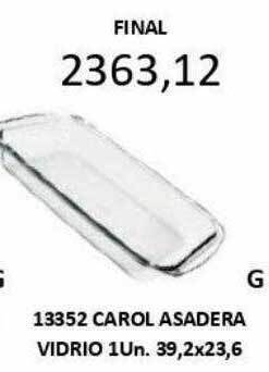 Hipermay Carol Asadera Vidrio oferta