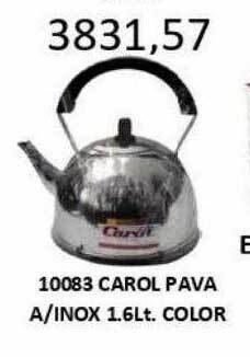 Hipermay Carol Pava A Inox Color oferta