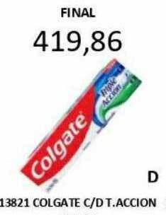 Hipermay Colgate C D T Accion oferta