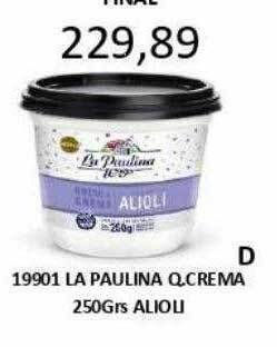 Hipermay La Paulina Q Crema Alioli oferta
