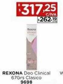 Hipermay Rexona Deo Clinical Clasico oferta