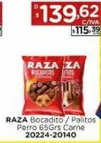 Hipermay Raza Bocadito Palitos Perro Carne oferta