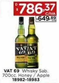 Hipermay Vat 69 Whisky Sab oferta
