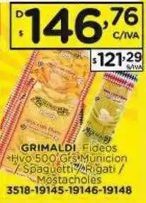 Hipermay Grimaldi Fideos oferta