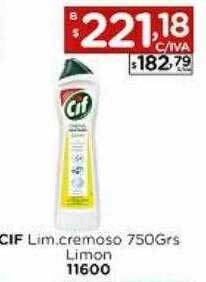 Hipermay Cif Lim Cremoso Limon oferta