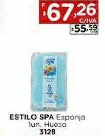 Hipermay Estilo Spa Esponja Hueso oferta